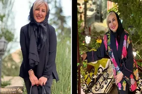 مرجانه گلچین با ژست و استایل خاص در این عکس درخشید / شال سنتی و زیبایی که به سر کرد