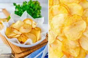 طرز تهیه چیپس خونگی ترد و رژیمی + نکات مهم برای تهیه یک چیپس خوشمزه