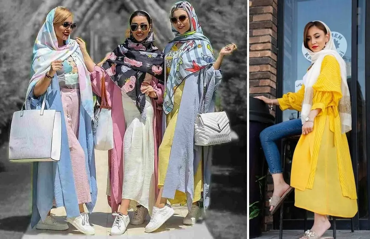 بهار جون میده مانتوهای رنگی بپوشی؛ اما نه یِلخی! هارمونی رنگارو یاد بگیر بعد سِت بزن