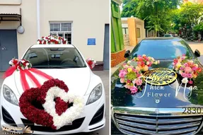 ایده های جذاب و فوق خاص برای گل زدن ماشین عروس؛ گل آرایی 1404 برای زوج های با کلاس