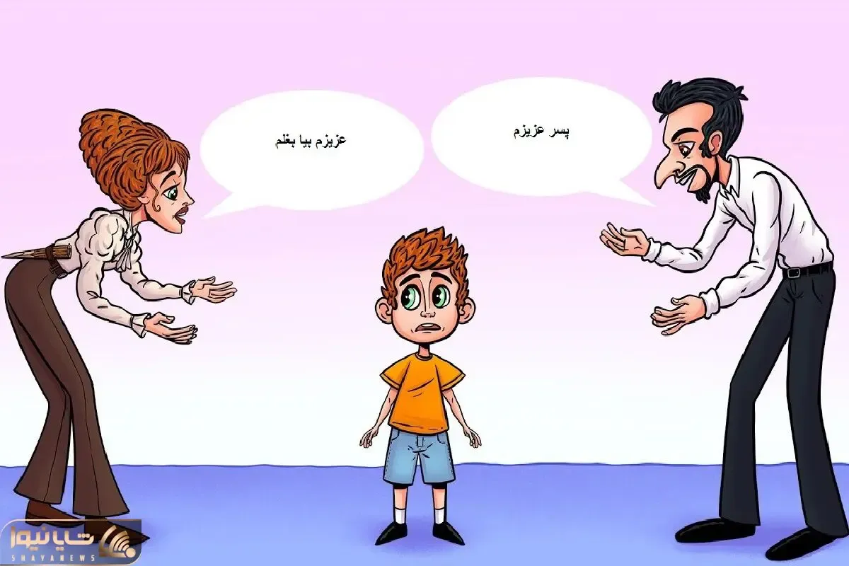 هوش تصویری؛ اگه دست باهوشارو از پشت بستی بگو کدوم از این خانوم و آقا پدر یا مادر بچن؟
