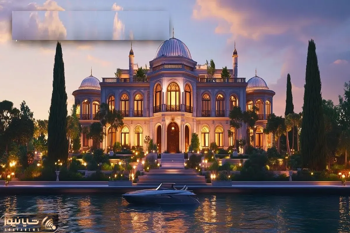 معماری خلاقانه؛ خونه اعیونی ساخته اتاق هاش آینه کاری شده هرکدوم مستر با تاج و تخت