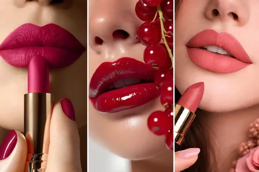 ایده آل ترین رنگ و تکنیک رژلب برای حجیم سازی لبهای باریک؛ یک دو سه قلوه ای میشن و ناز