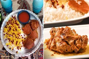 طرز تهیه چلو گوشت به روش رستورانی / اینجوری گوشت حسابی نرم و خوش طعم میشه