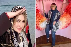 تیپ یلدایی و شیک نیوشا ضیغمی وقتی قرمزش خیلی تنده / فیسشو برا بار هزارم سپرد دست دُکی