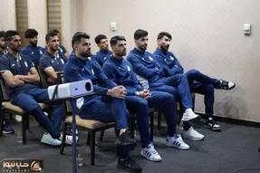 جلسه فنی قلعه‌نویی برای بازیکنان تیم ملی