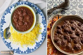 بهترین دستور برای تهیه خورش فسنجون با گوشت قلقلی / این غذا جون میده واسه هوای پاییزی