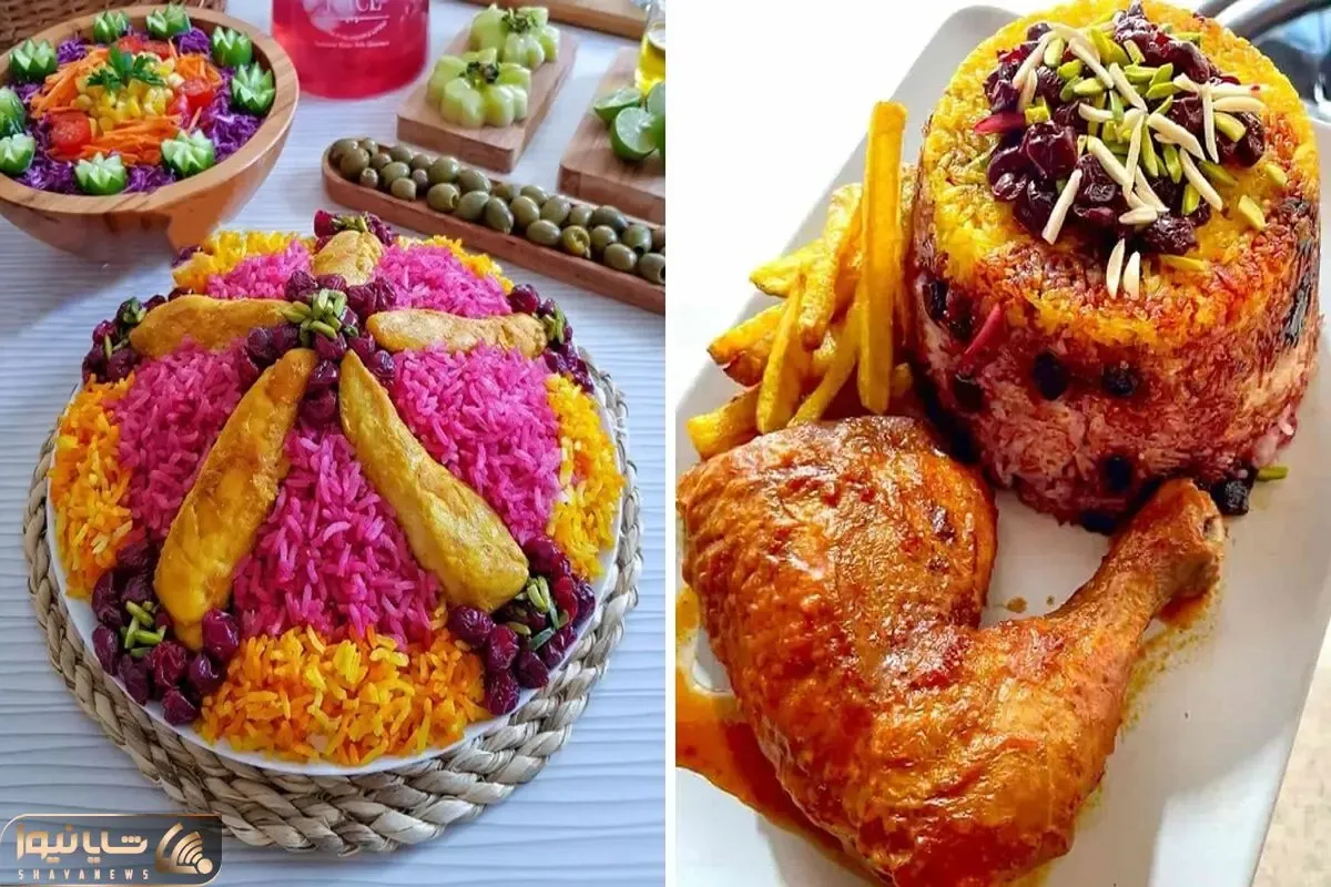 طرز تهیه آلبالو پلو با مرغ زعفرونی / طعم فوق العاده ای که مستقیم تا بهشت می بردت