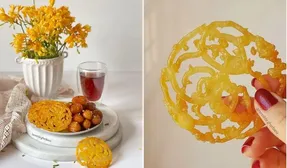 طرز تهیه زولبیای خوشمزه و خونگی برای سفره افطار؛ شهد زولبیا رو اینجوری درست کن
