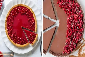 طرز تهیه تارت انار به ساده ترین روش / بهترین دسر پاییزی که طعم و مزش بی نظیره