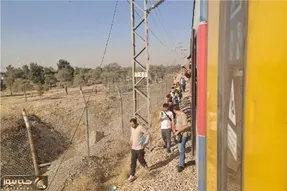 اختلال در خط ۵ مترو کرج به دلیل نقص فنی
