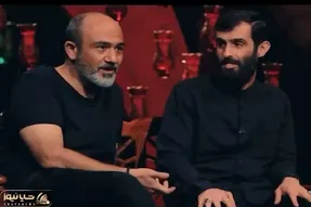 آواز جگرسوز؛ مهران غفوریان با مداحی باجناقش یک تنه هیئت رو حریف شد و عزاداری کرد