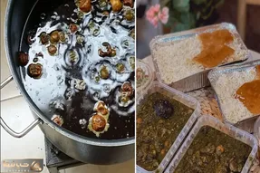طرز تهیه قورمه سبزی نذری برای 50 و 100 نفر / بهترین دستور برای پخت غذای نذری خوشمزه