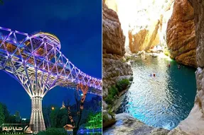 جاهای دیدنی تهران / تعطیلی عید فطر همه حمله میکنن شمال تهران خلوته برو حالشو ببر