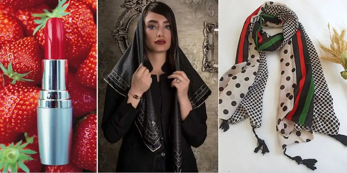 مانتو مشکیُ نمیدونی با چی ست کنی! این رنگ رژ و شال جون میده واسه ست مشکی