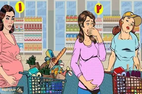 بازی فکری؛ بگو کدوم از این خانوما بارداره؟