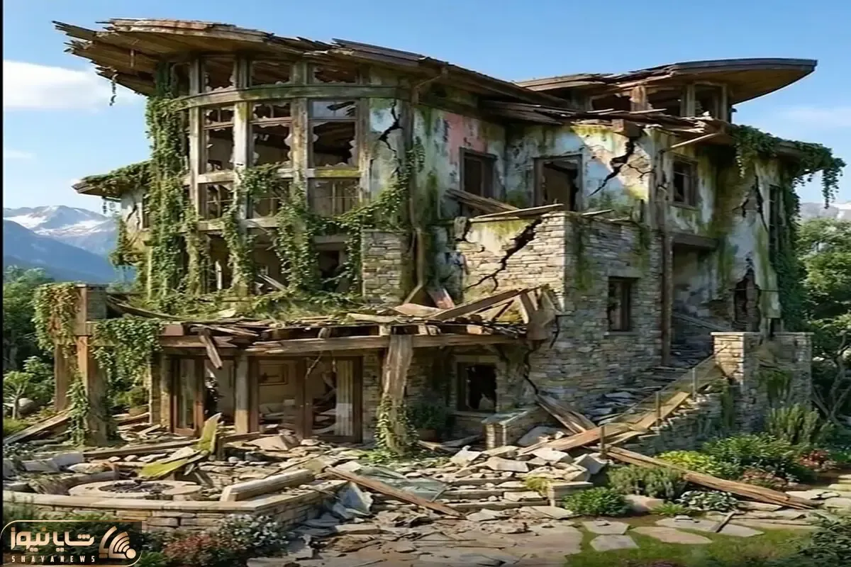 معماری خلاقانه؛ خونه شده محل گل کوچیک بازی کردن ارواح خبیث ولی بعدش دیدن داره