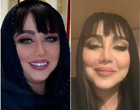 (عکس) تغییر چهره باور نکردنی بهنوش بختیاری با آرایش غلیظ
