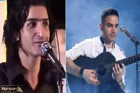 عمل بینی محسن یگانه تو نوزده سالگی / موهای گیسو کمند و گیرای خواننده خوش حنجره