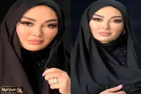غم جگرسوز؛ زانوی غم بغل گرفتن الهام حمیدی بعد از دیدن میت همسر شهیدش که عاشقش بود