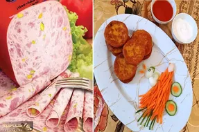 طرز تهیه کوکو سیب زمینی و کالباس / سه سوته یه کوکوی خوشمزه درست کن
