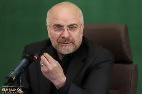 عکس متفاوت قالیباف در کنار نوه خود