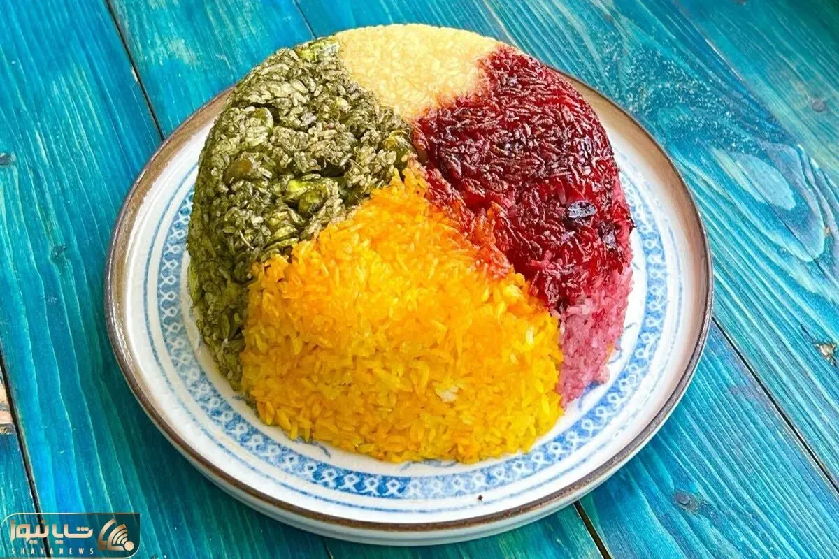 ایده های خلاقانه؛ این پلوی چند رنگو افطار بذاری جلو مهمون هر جا بره از سلیقت میگه