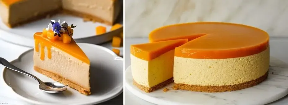 طرز تهیه چیز کیک انبه؛ ایشون به شدت خوشتیپ تشریف دارن یه موقع ازش غافل نشیدا