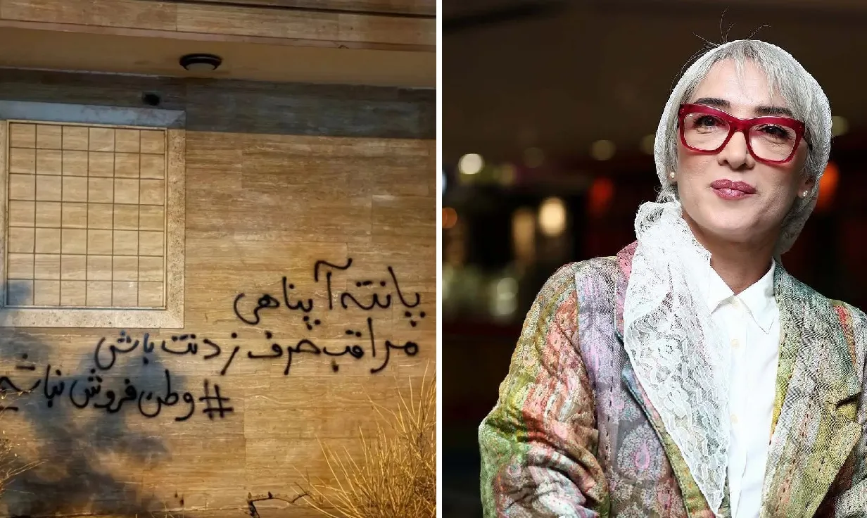 دیوار نویسی پانته آ پناهی ها