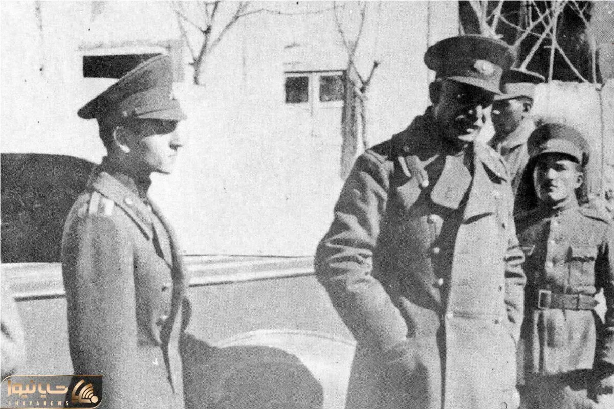 سفر به ایام قدیم سال 1310؛ بازدید سرزده رضاخان و پسرش از دانشگاه جنگ
