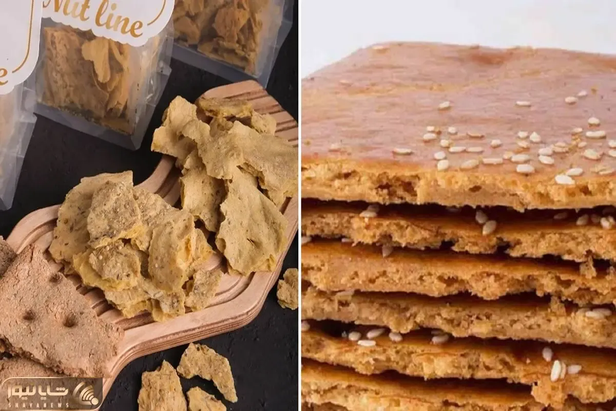 طرز تهیه نان خشک رژیمی / یه دستور عالی برای پخت خوشمزه ترین نان خشک مغزدار