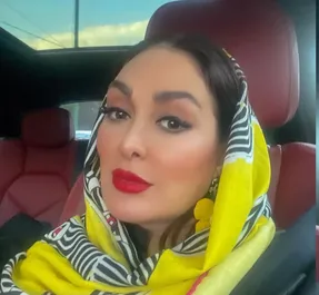 عکس عاشقانه الهام حمیدی و همسر دومش در آغوش هم