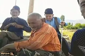 آواز شادیسم؛ پیرمرده داشت با صدای نوستالژیش آهنگ میخوند یهو الاغه باهاش همخونی میکنه