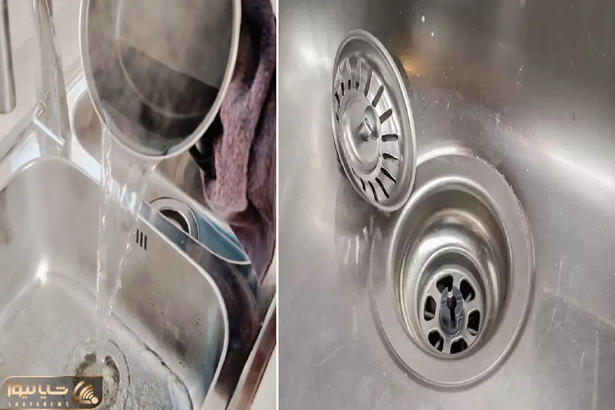ترفند بشمار سه و سریع برای باز کردن گرفتگی لوله سینک ظرفشویی؛ فقط با این ماده خوراکی