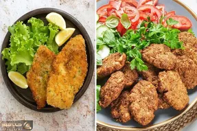 طرز تهیه کتلت مرغ با بهترین دستور / یه شام ساده اما خیلی خوشمزه که نباید از دستش داد