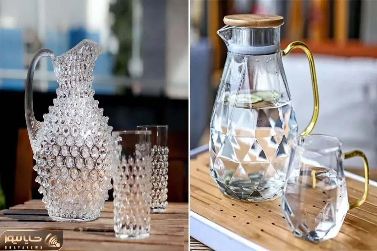 جدیدترین مدل های ست پارچ و لیوان / با سرو نوشیدنی در این جام ها ابهت ضیافتتون تو اوجه