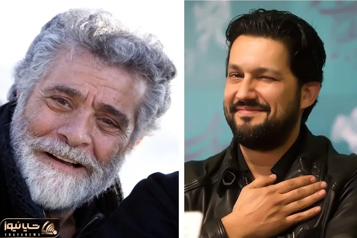 (عکس) دیدار صمیمی جذاب حامد بهداد با بهروز وثوقی