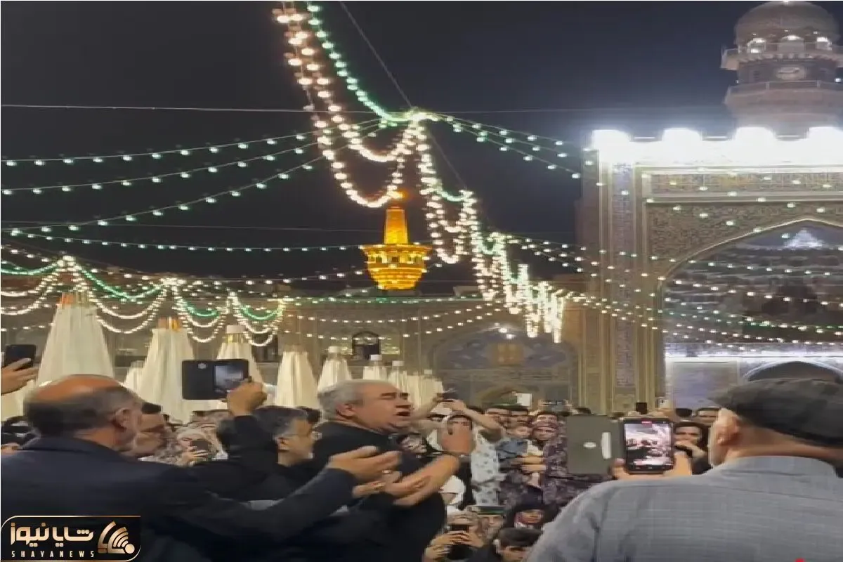 آواز احساسی؛ مجید شهریاری تو حرم امام رضا ع از امام حسین خوند با این صدا باید مداح شه