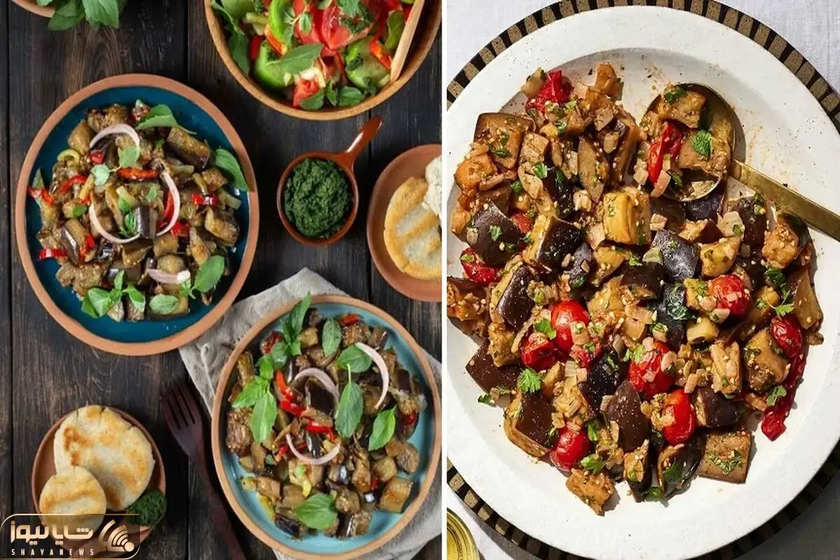 طرز تهیه سالاد مرغ گرجی با یه سس جذاب / این سالاد جون میده واسه روزای گرم
