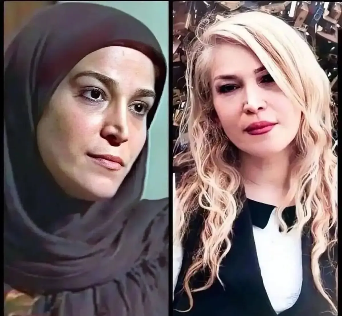 (عکس) خانم بازیگر رفت خارج کشف حجاب کرد؛ 25 سال جوون تر شد!