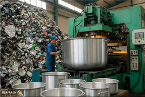 دانستنی ها؛ فرآیند شگفت‌انگیز بازیافت ضایعات آلومینیوم تا تولید قابلمه‌های غول‌پیکر