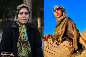 خوشگذرونی آزاده زارعی تو کویر وقتی لای کلی شن میغَلته؛ دیگه باس بپری بالیوود!