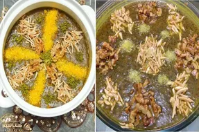 طرز تهیه حلوای هفت تخم جهرم / یه دسر مقوی و خوشمزه با بهترین دستور