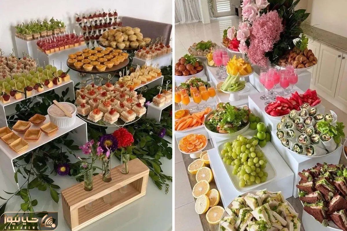 تزئین دلربای میز شام مخصوص تولد بزرگسال؛ دیدنی و شیک مناسب مهمانی بالاشهری و میانه