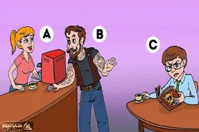 هوش تصویری؛ اگه فکر میکنی عند باهوشایی بگو کدوم از این افراد کافه قاتلن؟