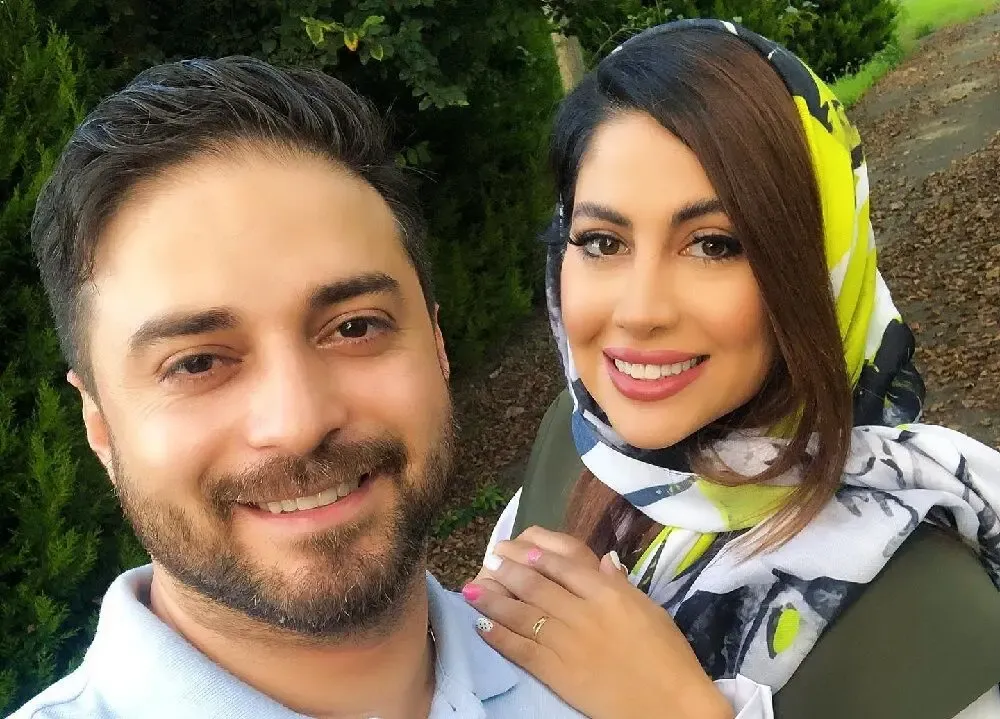 بابک جهانبش و همسرش در لب ساحل در حال خوشگذرانی!