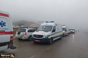 آخرین اخبار از سانحه برای بالگرد رئیسی توسط رئیس هلال احمر