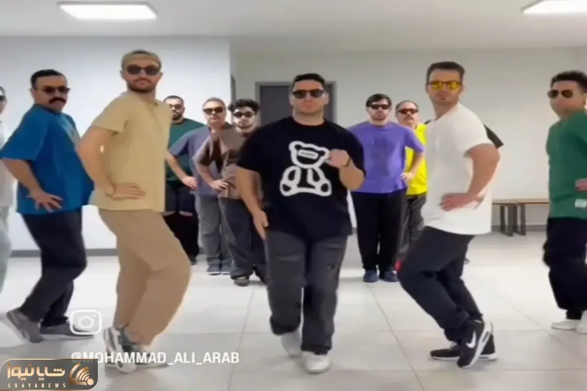 آواز شاد؛ پسرا جمع شدن دورهم رقص شکم رو ویبره میرن چربی سوزیشون تضمینیه