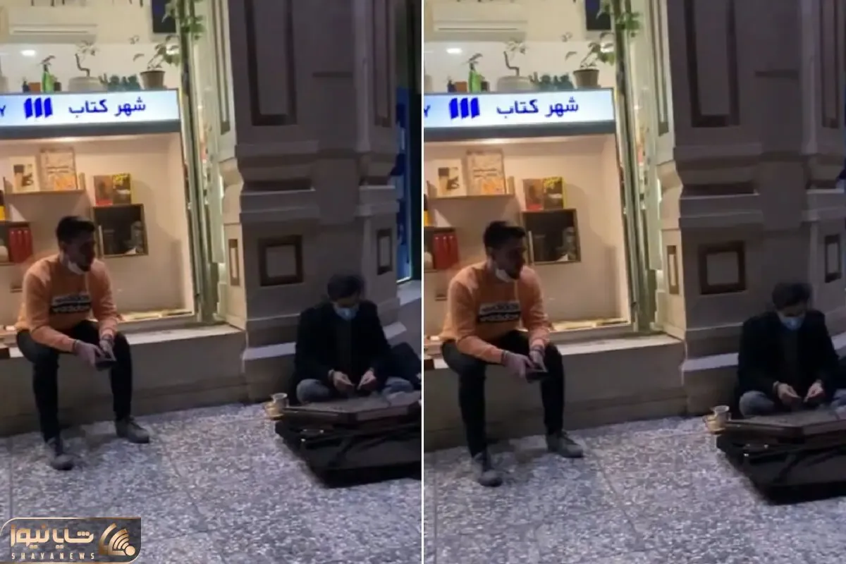 آواز خیابانی؛ ببیند این جوون خسته دل کنار نوازنده با سوز آواز میخونه و احساسیت میکنه