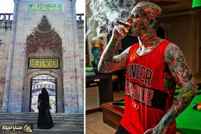 سیاه پوشی ژیگرِ سحر واسه داداشیش؛ لوووس بازی ضایع دختر دهه هشتادی جلو تتلو!